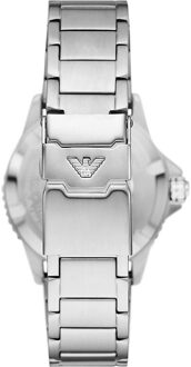 Emporio Armani Diver Heren Horloge Zilverkleurig AR11589