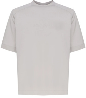 Emporio Armani Dove Grey T-shirts en Polos Emporio Armani , Gray , Heren - 2Xl,Xl,L,M,3Xl
