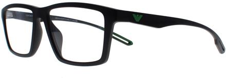 Emporio Armani EA4189U 50011W matzwarte zonnebril - maat