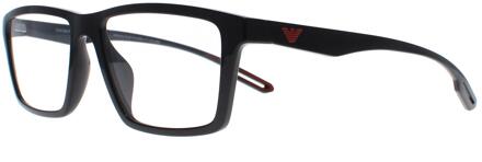 Emporio Armani EA4189U 50171W glanzend zwarte zonnebril