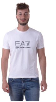 Emporio Armani EA7 Casual Sweatshirt Tee Emporio Armani EA7 , White , Heren - M,S