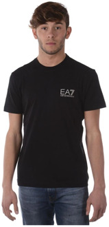 Emporio Armani EA7 Casual Sweatshirt voor Mannen Emporio Armani EA7 , Black , Heren - 2Xl,Xl,M