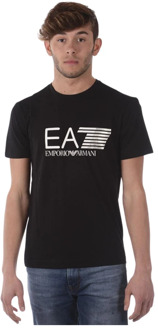 Emporio Armani EA7 Casual Sweatshirt voor Mannen Emporio Armani EA7 , Black , Heren - Xl,L,M,S