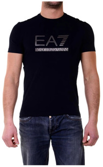 Emporio Armani EA7 Casual Sweatshirt voor Mannen Emporio Armani EA7 , Blue , Heren - L,M