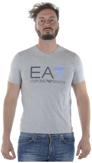 Emporio Armani EA7 Casual Sweatshirt voor Mannen Emporio Armani EA7 , Gray , Heren - 2Xl,Xl,L,M,S