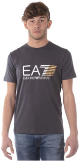 Emporio Armani EA7 Casual Sweatshirt voor Mannen Emporio Armani EA7 , Gray , Heren - Xl,M