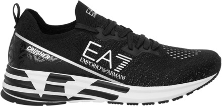 Emporio Armani EA7 Crusher Distance Sneakers Emporio Armani EA7 , Black , Heren - 44 Eu,42 1/2 Eu,41 1/2 Eu,40 Eu,41 EU