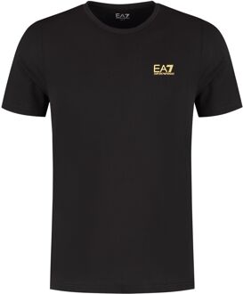 Emporio Armani EA7 Heren T-Shirt en Polo Collectie Emporio Armani EA7 , Black , Heren - 2Xl,Xl,L,M,S,3Xl