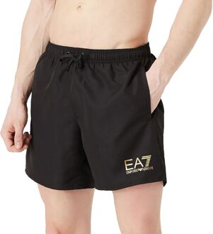 Emporio Armani EA7 Heren Zwemshorts Stijlvol Comfortabel Emporio Armani EA7 , Black , Heren - Xl,L,M