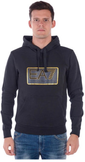 Emporio Armani EA7 Hoodie Sweatshirt Emporio Armani EA7 , Black , Heren - L,M