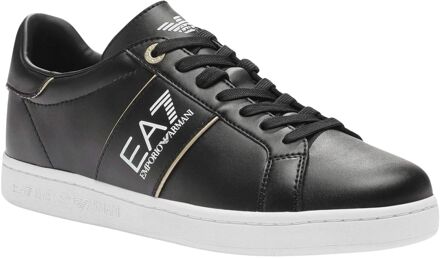 Emporio Armani EA7 Luxe Vetersluiting Sneakers Emporio Armani EA7 , Black , Heren - 42 1/2 Eu,44 Eu,41 1/2 Eu,45 Eu,41 EU