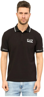 Emporio Armani EA7 Polo Shirts Emporio Armani EA7 , Black , Heren - Xl,L,M,S