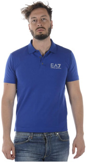 Emporio Armani EA7 Polo Shirts Emporio Armani EA7 , Blue , Heren - 2Xl,L,S