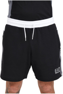 Emporio Armani EA7 Shorts Emporio Armani EA7 , Black , Heren - Xl,S