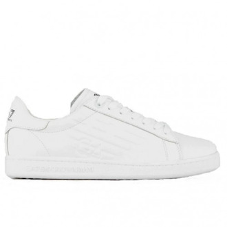 Emporio Armani EA7 Sneaker van leer Wit - 38