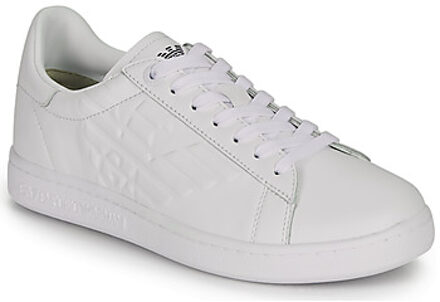 Emporio Armani EA7 Sneaker van leer Wit - 41