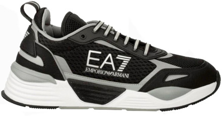 Emporio Armani EA7 Sneakers Emporio Armani EA7 , Black , Heren - 42 2/3 Eu,44 2/3 Eu,43 1/3 Eu,45 1/3 EU