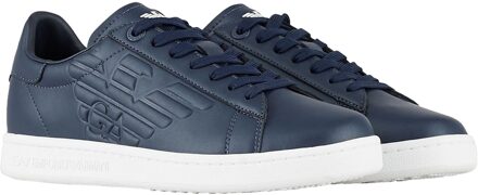 Emporio Armani EA7 Sneakers - Maat 44 - Mannen - navy/wit