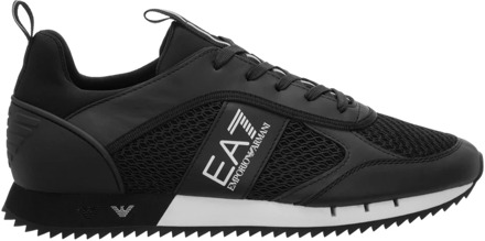 Emporio Armani EA7 Sneakers - Maat 44 - Mannen - zwart/wit