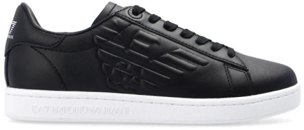 Emporio Armani EA7 Sneakers - Maat 44 - Mannen - zwart/wit