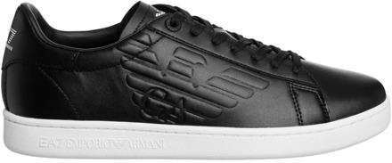 Emporio Armani EA7 Sneakers - Maat 44 - Mannen - zwart/wit