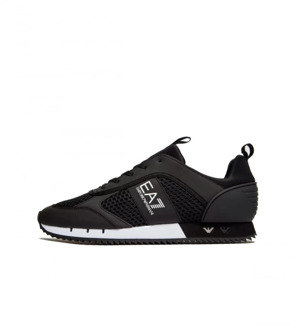 Emporio Armani EA7 Sneakers - Maat 45 1/3 - Mannen - zwart/wit