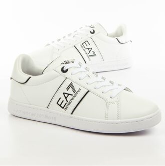 Emporio Armani EA7 Sneakers met logo Emporio Armani EA7 , White , Heren - 43 Eu,44 Eu,40 Eu,43 1/2 Eu,41 Eu,42 Eu,42 1/2 Eu,41 1/2 EU