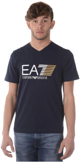Emporio Armani EA7 Stijlvolle Sweatshirt voor Mannen Emporio Armani EA7 , Blue , Heren - 2Xl,Xl,L,M,S
