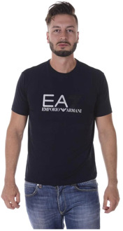 Emporio Armani EA7 Stijlvolle Sweatshirt voor Mannen Emporio Armani EA7 , Blue , Heren - 2Xl,Xl,L,M,S