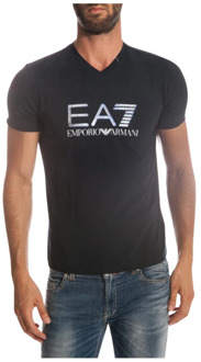 Emporio Armani EA7 Stijlvolle Sweatshirt voor Mannen Emporio Armani EA7 , Blue , Heren - Xl,L,M