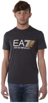 Emporio Armani EA7 Stijlvolle Sweatshirt voor Mannen Emporio Armani EA7 , Gray , Heren - 2Xl,Xl,L,M