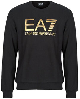 Emporio Armani EA7 Sweater Emporio Armani EA7 TRAIN LOGO SERIES M T-TOP CN BIG LOGO - TRAIN LOGO SERIES M T-TO" Zwart - S, XL