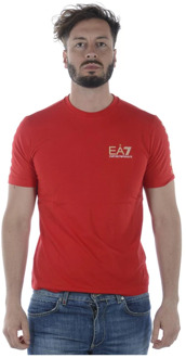 Emporio Armani EA7 Sweatshirt T-shirt Combo Emporio Armani EA7 , Red , Heren - 2Xl,Xl