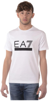 Emporio Armani EA7 Sweatshirt T-Shirt Combo Emporio Armani EA7 , White , Heren - 2Xl,Xl,L,M,S