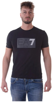 Emporio Armani EA7 Sweatshirts Emporio Armani EA7 , Black , Heren - 2Xl,Xl,L