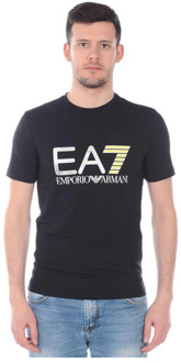 Emporio Armani EA7 Sweatshirts Emporio Armani EA7 , Black , Heren - Xl,L,M,S