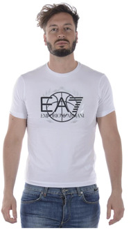 Emporio Armani EA7 Sweatshirts Emporio Armani EA7 , White , Heren - 2Xl,Xl,M,S