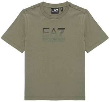 Emporio Armani EA7 T-shirt Korte Mouw Emporio Armani EA7 7B000168" Kaki - 10 jaar,12 jaar