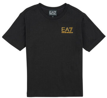Emporio Armani EA7 T-shirt Korte Mouw Emporio Armani EA7 CORE ID TSHIRT" Zwart - 4 jaar,6 jaar,8 jaar,10 jaar,12 jaar,14 jaar,16 jaar