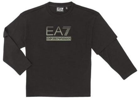 Emporio Armani EA7 T-Shirt Lange Mouw Emporio Armani EA7 7B000169" Zwart - 8 jaar,10 jaar,12 jaar,14 jaar