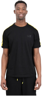 Emporio Armani EA7 T-Shirts Emporio Armani EA7 , Black , Heren - L,M,S