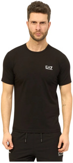 Emporio Armani EA7 T-Shirts Emporio Armani EA7 , Black , Heren - Xl,L,5Xl