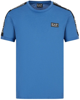 Emporio Armani EA7 T-Shirts Emporio Armani EA7 , Blue , Heren - 3XL