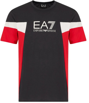 Emporio Armani EA7 T-Shirts Emporio Armani EA7 , Multicolor , Heren - 2Xl,Xl,L,M,S,3Xl