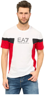 Emporio Armani EA7 T-Shirts Emporio Armani EA7 , Multicolor , Heren - 2Xl,Xl,L,M