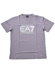 Emporio Armani EA7 T-Shirts Emporio Armani EA7 , Purple , Heren - L,M