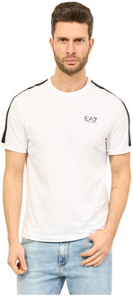 Emporio Armani EA7 T-Shirts Emporio Armani EA7 , White , Heren - 2Xl,M