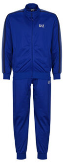 Emporio Armani EA7 Trainingspak Emporio Armani EA7 TRAIN 7 LINES M T-SUIT T-TOP FZ CH PL - TRAIN 7 LINES M T-SUIT T" Blauw - M, L, XL