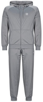 Emporio Armani EA7 Trainingspak Emporio Armani EA7 TRAIN VISIBILITY M T-SUIT HOODIE FZ CH PL - TRAIN VISIBILITY M T" Grijs - XXL, S, M, L, XL