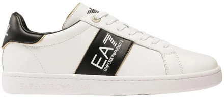 Emporio Armani EA7 Witte Sneakers voor Mannen Emporio Armani EA7 , White , Heren - 41 Eu,45 Eu,44 Eu,42 1/2 Eu,43 Eu,42 EU